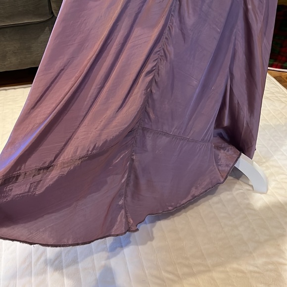 Lavender Silk Wrap Jacket/Dress Full Length - Picture 6 of 16
